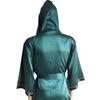 Adults Hooded Boxing Men Women Boxer Robe Breathable Knee Length Sanda Fighting Wrestle Martial