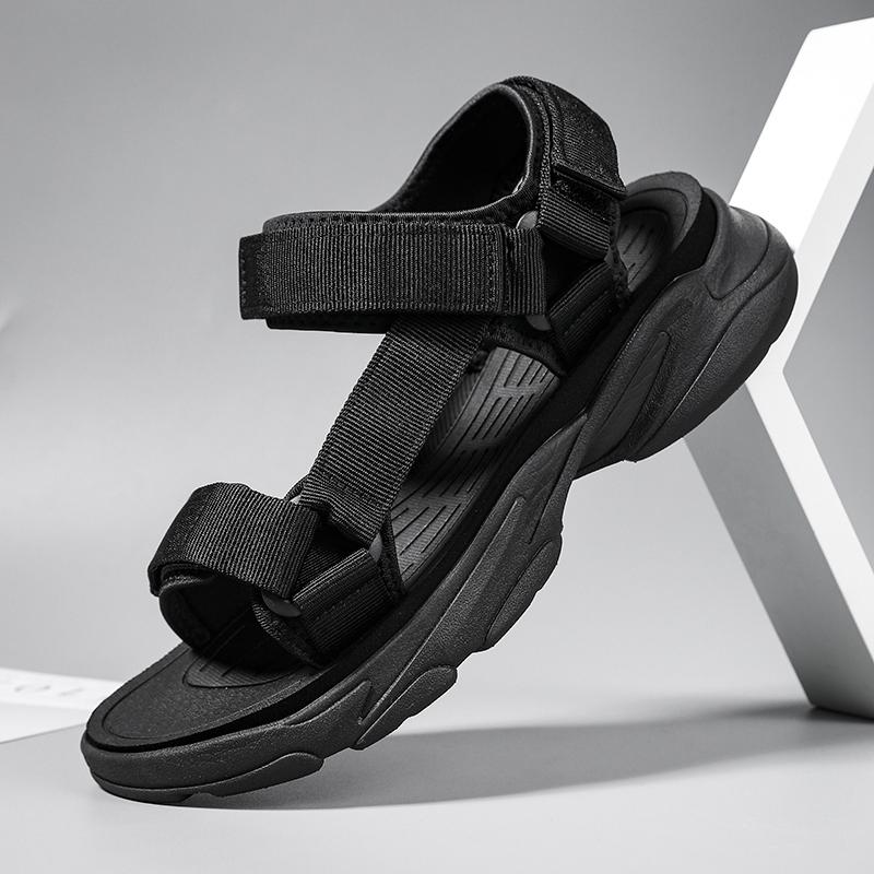 Fashion Classic Brand Men's Thick Sole Sandals New Men's Beach Shoes Outdoor Men's Camping Sandals Summer Men's Casual Shoes Non Slip
