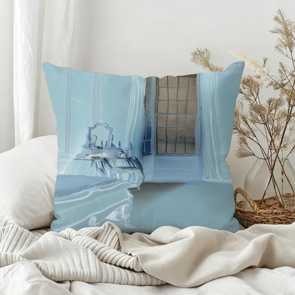 Singer CCharli Xcx Wuthering Heights Pillow Case Bedroom Sofa Living Room Backrest Decoration Square Cushion Nap Time