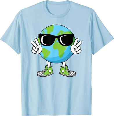 Funny Earth Day Planet Peace Hand Toddlers Gift Unisex T-Shirt