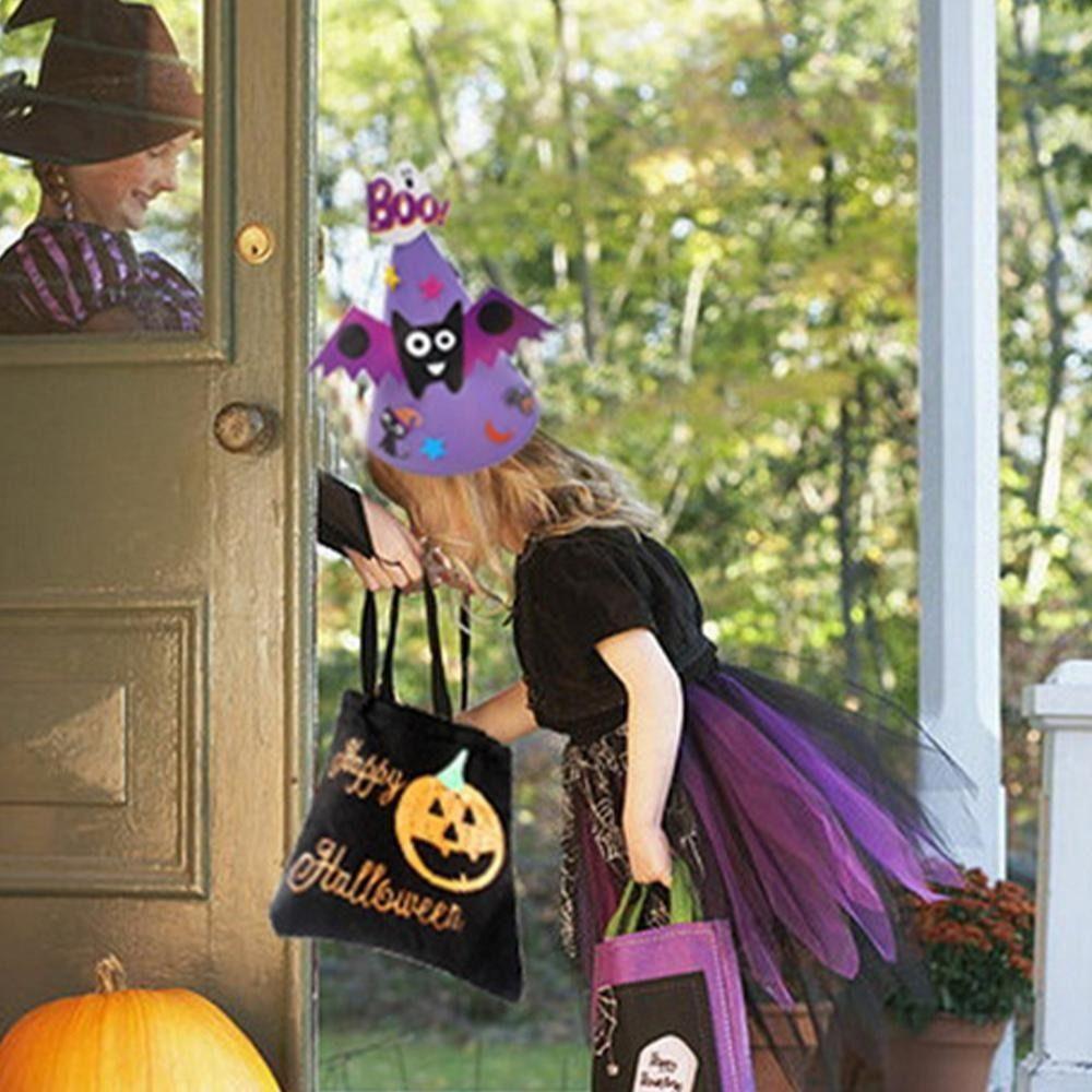 Pumpkin Halloween Non-Woven Bag Spider Candy Storage Bucket Creative Festival