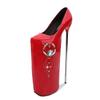 30см Европейские ночные клубы Большие размеры Красные металлические каблуки Сексуальные Большие размеры Высокие каблуки Танцы на пилоне Ненависть Небоскреб Женская обувь