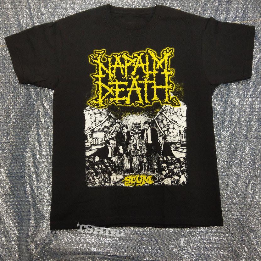 Napalm Death Scum T-shirt Cotton For men Women All Size S-2345XL