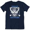 Футболка унисекс с изображением ветерана ВВС, брата ВВС США, героя ВВС США