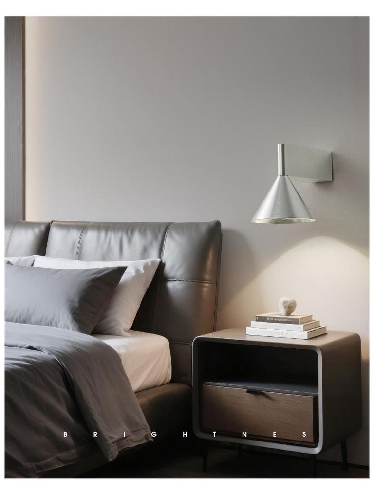 Минималистичный современный подвесной светильник для спальни, защита глаз