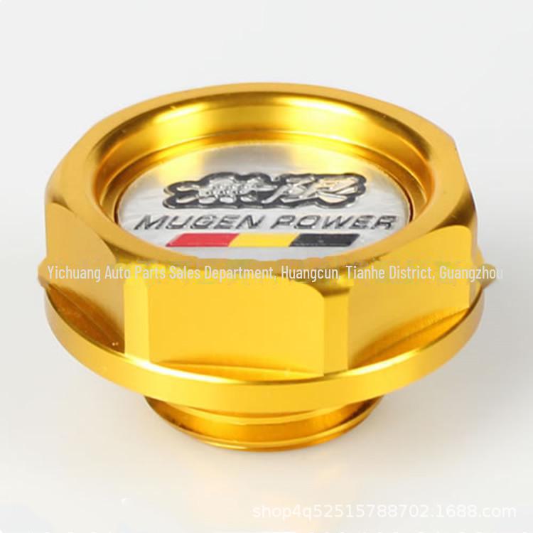 Крышка масляного бака из алюминиевого сплава для автомобилей Honda, устойчивая к высоким температурам, стиль Mugen - неограниченные возможности модификации