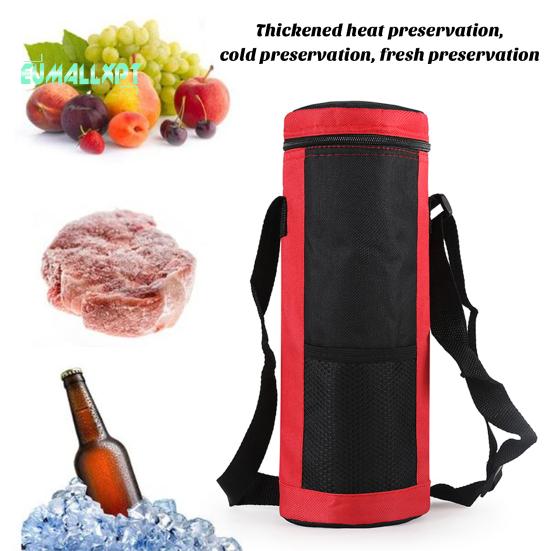 Бутылка для воды из ткани Оксфорд, круглая изоляционная крышка, складной изоляционный чехол для бутылки со льдом, изоляционный чехол для бутылки с горячей водой для пикника на открытом воздухе