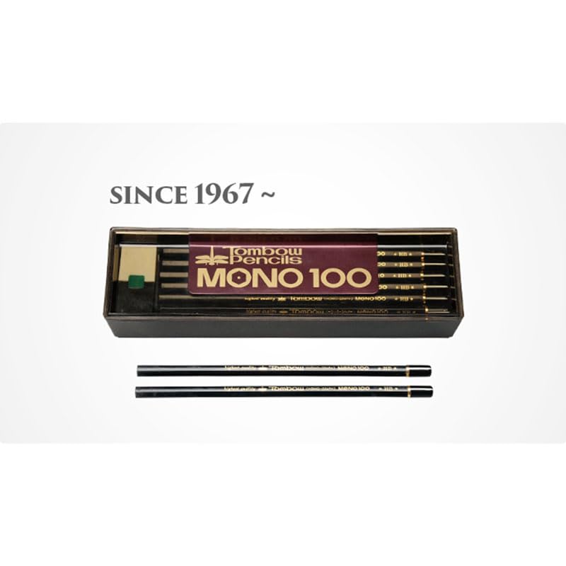 Tombow Pencil 'MONO 100', 4B, 2 Dozen Pack