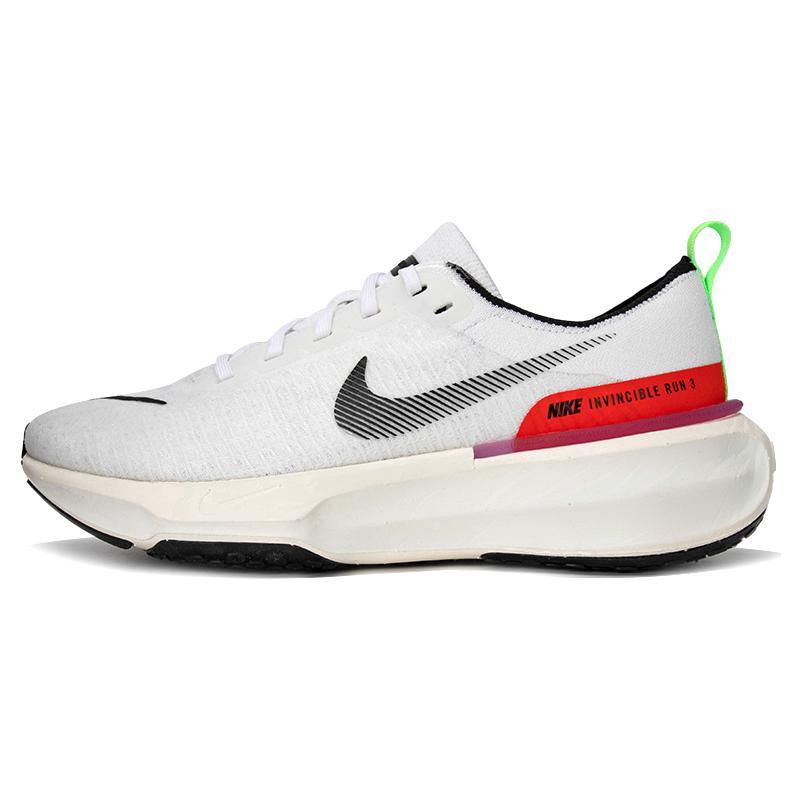 Nike ZoomX Invincible Run 3 Se White Black Picante Red Lime Blast Sneakers Casual FJ1046-100
