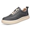 Fashion Fashion Platform Men's Casual Shoes Leisure Walk Sneakers Outdoor Genuine Leather Vulcanize Shoes New Trend Skateboard Footwear