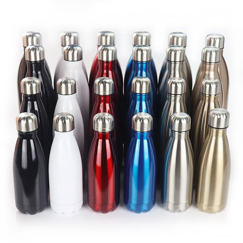 Top Sales Children's Eco-Friendly Stainless Steel Vacuum Flask Thermos Portable Bullet Shaped Water Bottle 12-24 Hours Thermal