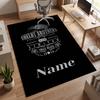 Peaky Blinderes (1) Personalized Name Office Carpet Stylish Decor for Living Room Bedroom Kitchen