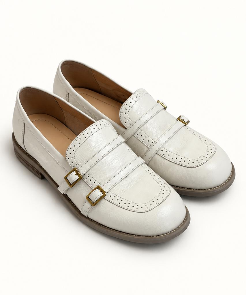 ECOE E.C.O.E Double Belted Loafer (3Colors)