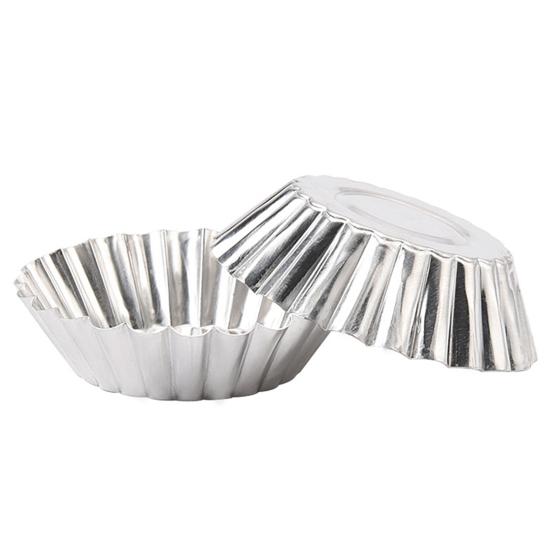 50 шт., форма для яичного пирога, антипригарная пищевая одноразовая фольга, форма для пудинга, помадка, форма для выпечки, кухонные принадлежности