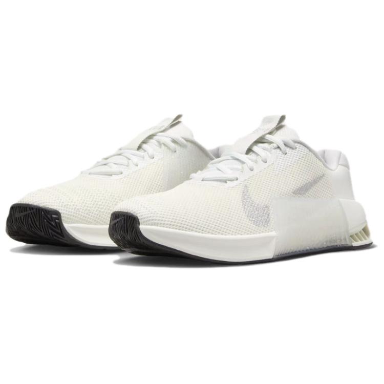 Nike Metcon 9 Premium Summit White Sail Black Metallic Silver Women's Sneakers FQ7217-101