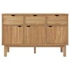 VidaXL Buffet OTTA 114x43x73,5 Cm Solid Pine Wood 351297