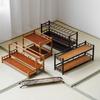 Chinese Style Bamboo Tea Cup Display and Drain Rack
