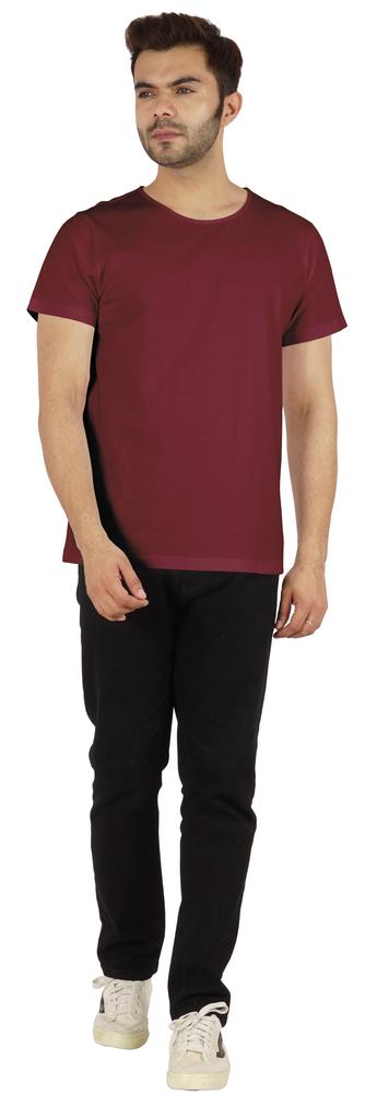 Inkmeso Футболка из хлопка с коротким рукавом, однотонная, мужская, свободного кроя, повседневная, летняя, базовая