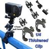 Universal 360 Degree Rotating 1/4 Camera Dv Bike Bicycle Handlebar Clamp Bracket Tripod Mount Screw Clip For Sport Camera