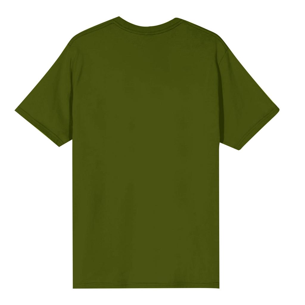 Women's Printed Round Neck Short-sleeved T-shirt Top