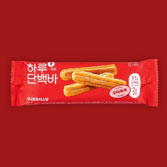 Daily Protein Bar Jet Cinnamon Churros Flavor 40g, Korean Snacks