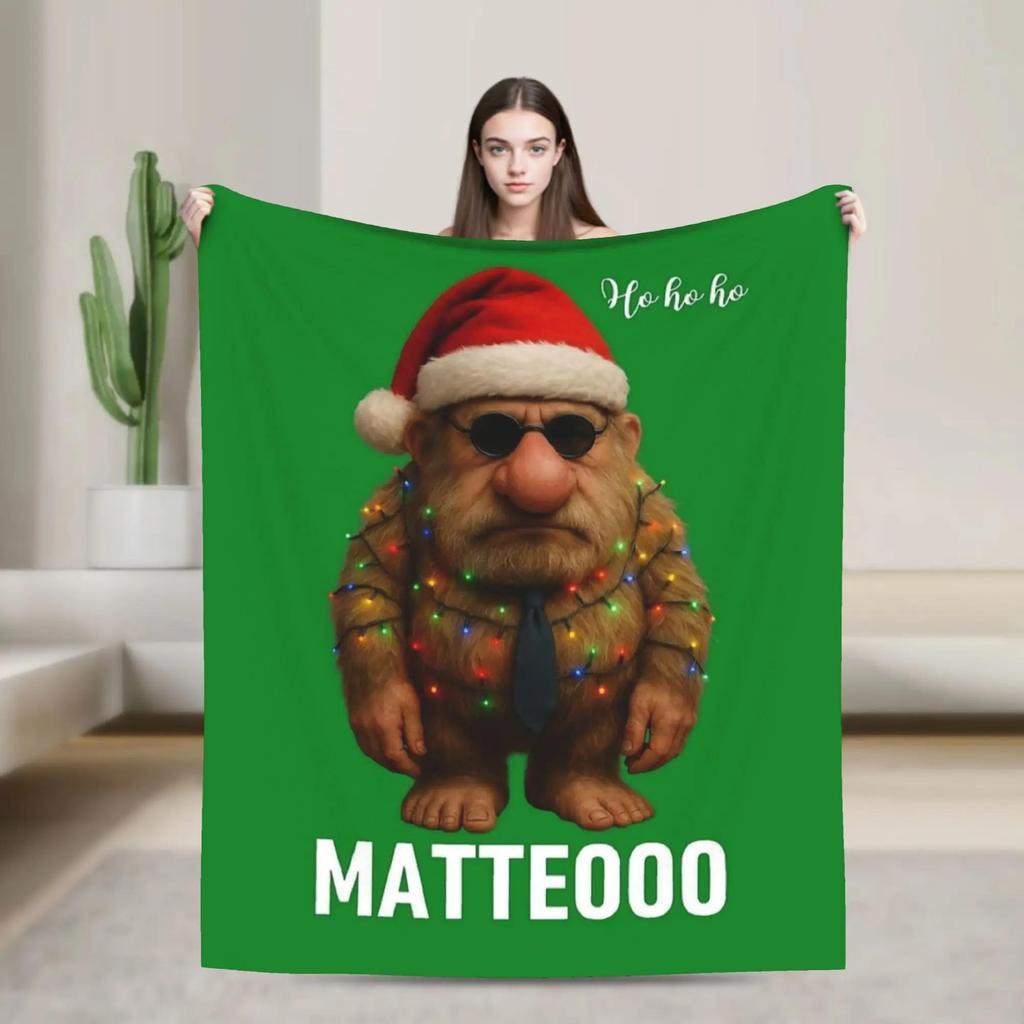 Tung Tung Tung Sahur Abyssal Rot Flannel Blanket Funny Autumn Warm Throw for Kids Sofa Bed Cover Home Decor Bedspread