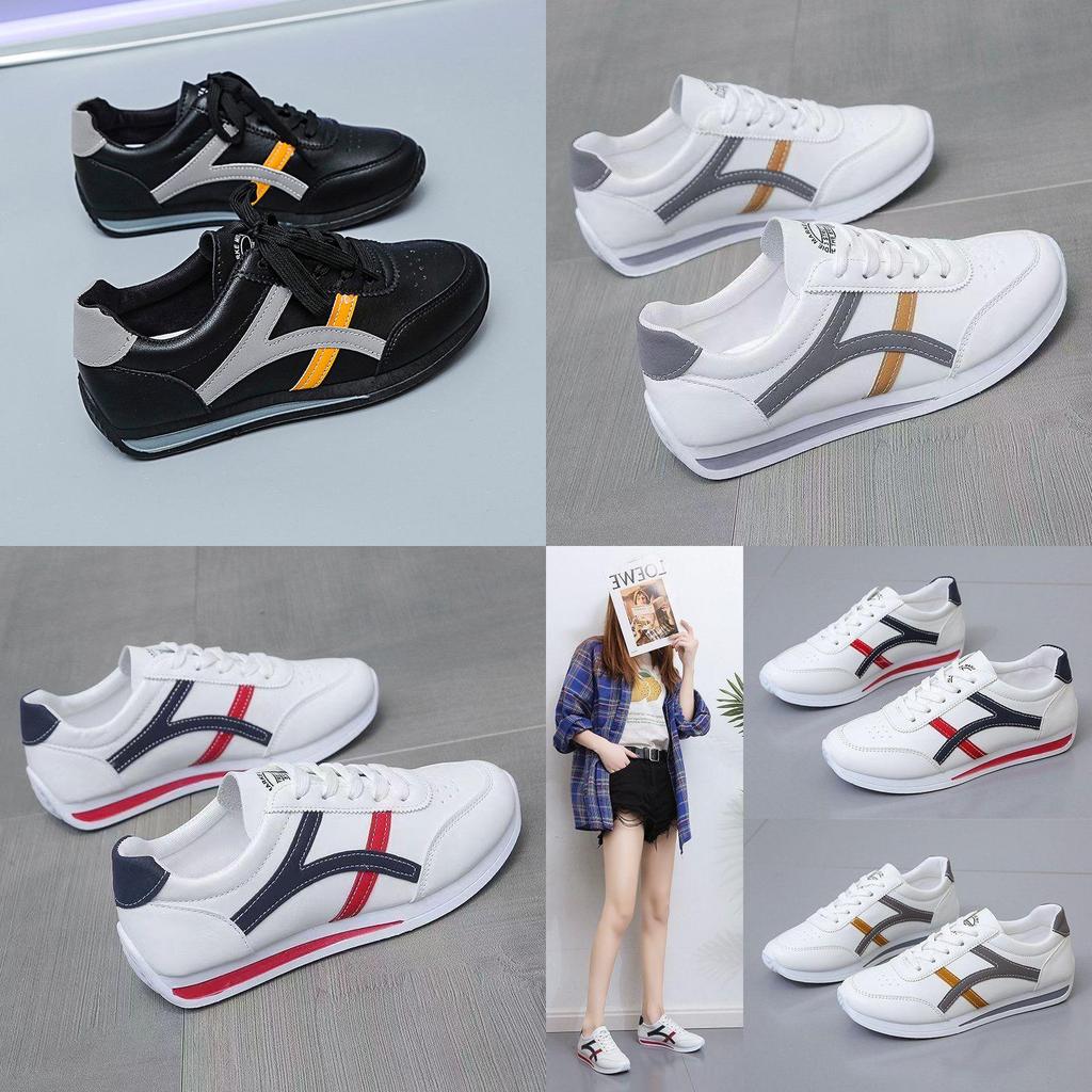 Womens Flat White Shoes With Rubber Sole And Mesh Lining Suitable For Sports And Casual Wear