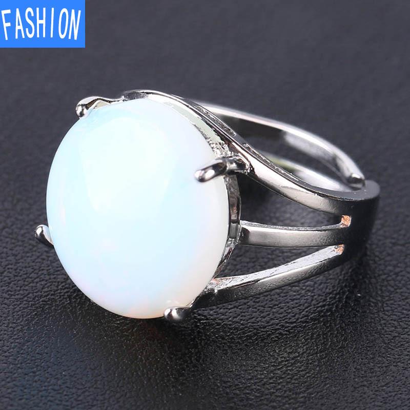 Кольцо с натуральным кристаллом, коготь, натуральный кристалл, выдолбленный, выпуклый, круглый, драгоценный камень, вечеринка