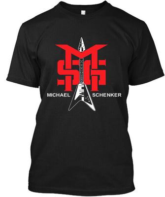 НОВЫЙ Michael Schenker Group Английская Тяжелая Группа Музыка Искусство Графическая Футболка S-5XL Унисекс Футболка