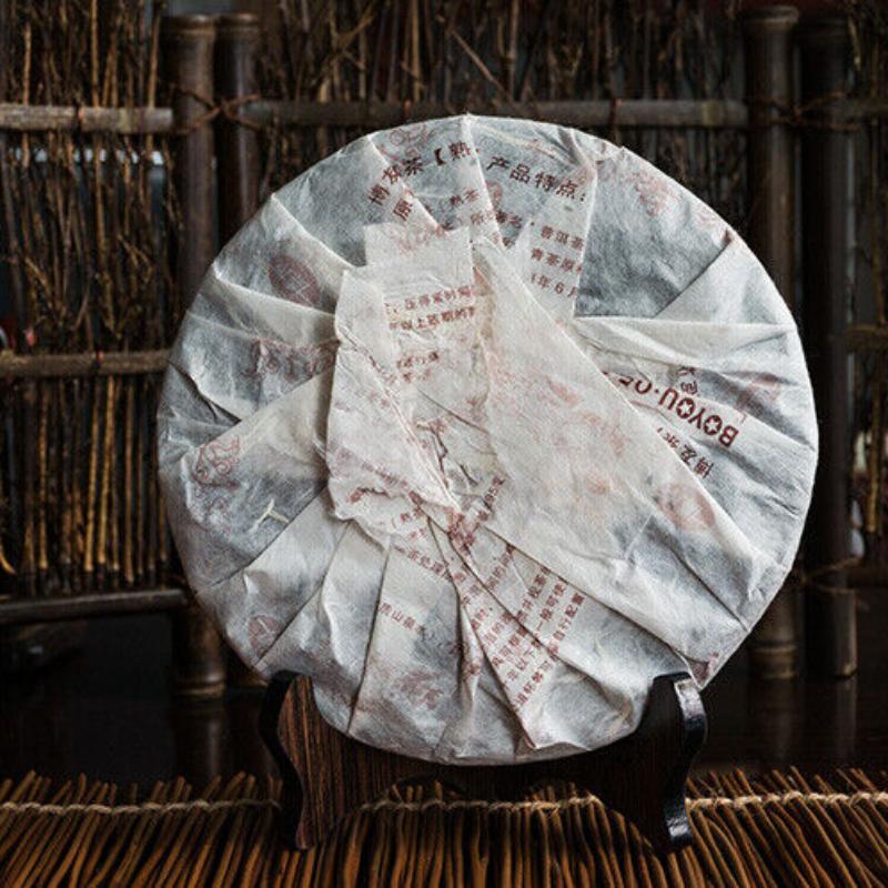 ЧАЙ Menghai BOYOU PUER BING 0509M 901 выдержанный Пу Эр Пу Эр Спелый Пирог 357г