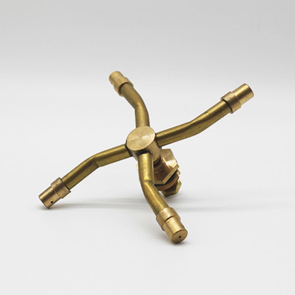 2PCS Copper Irrigation System Sprinkler G1/2 Thread Garden Sprinkler  Flower Bed Irrigation