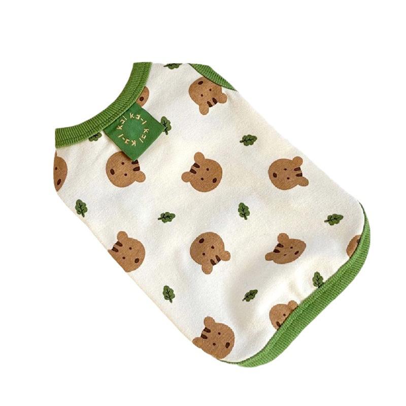 Autumn New Pet Bichon Frise Dog Clothes Teddy Schnauzer Pomeranian Poodle Small Dog Vests