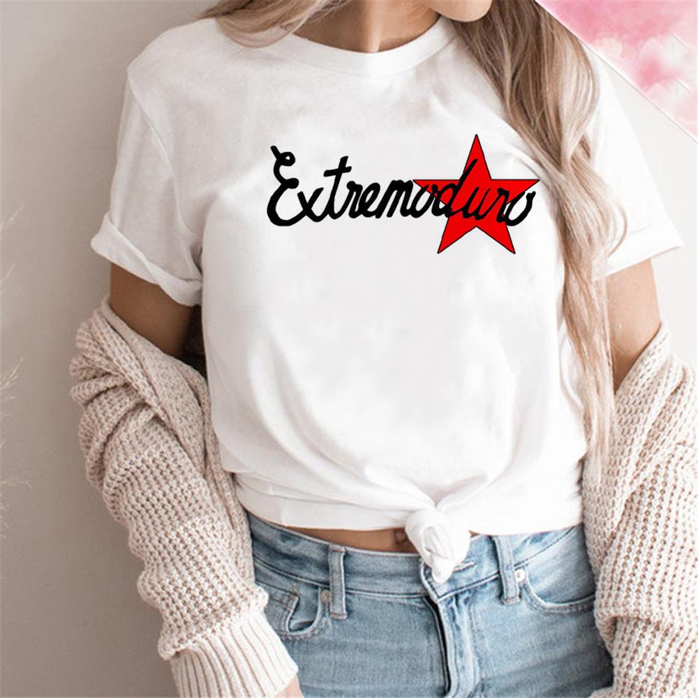 Extremoduro Футболка женская летняя женская футболка харадзюку дизайнерская японская одежда