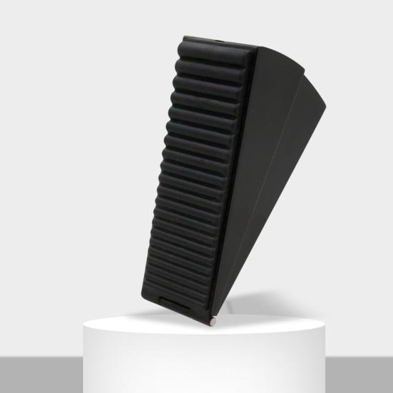 Подпружиненный большой дверной стопор Нескользящая конструкция Износостойкий противоударный прочный дверной стопорный клин