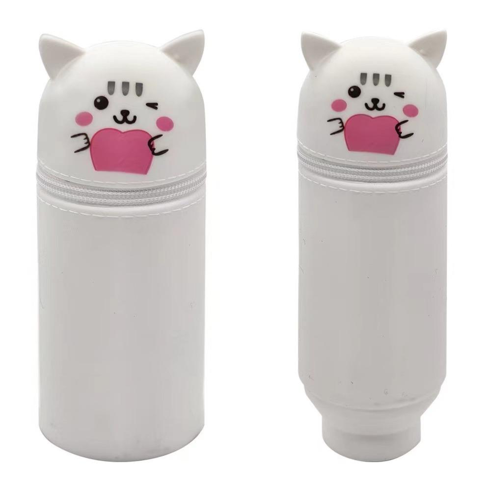 Мультяшный силиконовый пенал Силиконовый пенал в форме животного Высококачественная сумка для хранения канцелярских товаров