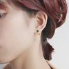 1 пара зеленых сережек-гвоздиков для козелка, круглые, маленькие, серьги-гвоздики для пирсинга
