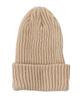 Nakota Cotton Knit Made In and One Size Fits Almond Beige Hat, Tagless, Japan, Men's Women's, Winter, All,