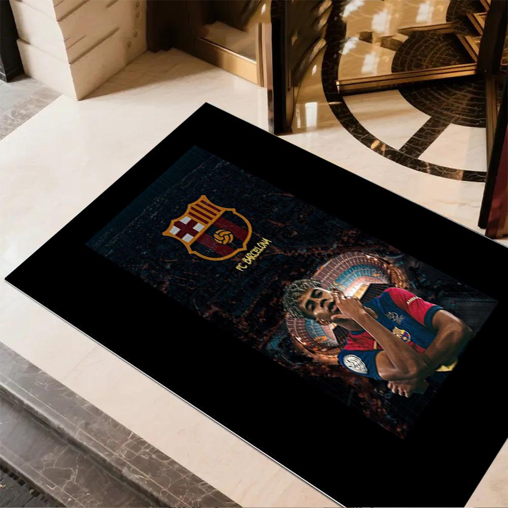 Lamine Yamal's Spain Wins World Cup Floor Rug Office Rug Suitable for Entryway Kitchen Outdoor Living Rooms Anti-slip Rug Decorate Offices