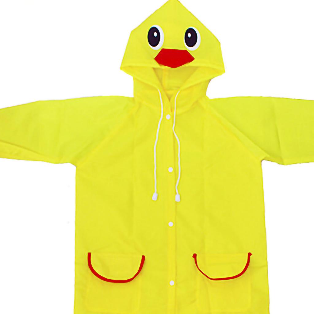 Детский плащ с моделированием животных, красочный мультяшный, экологически чистый, студенческий дождевик