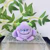 Eyed Charming Three Plush Monster Keychain Cute Backpack Pendant Adorable Gift Toy