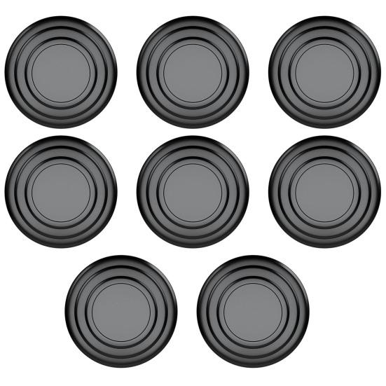 8Pcs Car Door Shock Pad Anti-collision Soundproof Shock-absorbing Silicone Car Door Bumper Protector Sticker for Vehicle