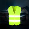 Reflective Clothing, Outerwear, Safety Vest, Night Cycling, Traffic and Construction Site Work Clothes, Mesh Vest, Fluorescent Car