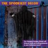 Joyfy 63 дюйма Хэллоуин Подвесные призраки Страшные призраки Мрачные жнецы Украшения для Хэллоуина Подвесные украшения