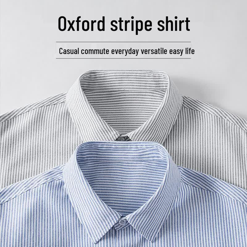 Мужская повседневная рубашка с длинным рукавом Oxford от VANCL