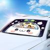 Cartoon Budding Pop Cartoon Window FoilsHeated Windshield Sunshade Car Front Window Visor Car Solar Protect Tools