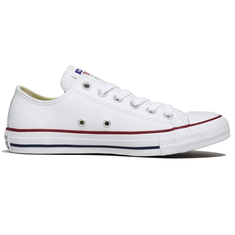 Converse Кеды Chuck Taylor All Star Ox "Белая кожа" 132173C