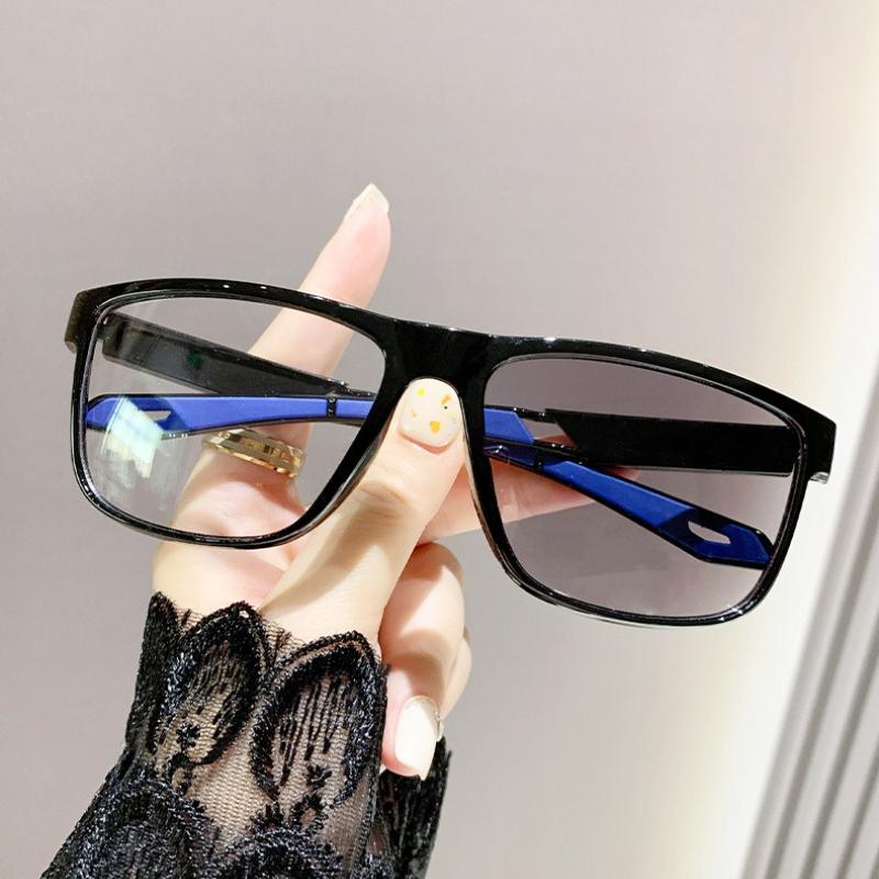 Унисекс Модные Фотохромные Очки для Близорукости с Полной Оправой, Спортивные Очки для Близорукости для Активного Отдыха, Очки высокой четкости, блокирующие синий свет