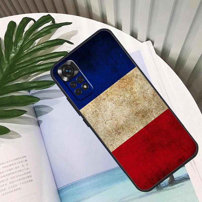France Flag Funda For Xiaomi Redmi Note 11 10 12 13 14 15 Pro Plus Case For Redmi 15C 10C 13C 12C 14C 15
