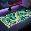 Китайское искусство Дракон Коврик для мыши RGB Подсветка Коврик для мыши Ноутбук Коврик для мыши Ноутбук Геймер Компьютерный стол Игровые аксессуары