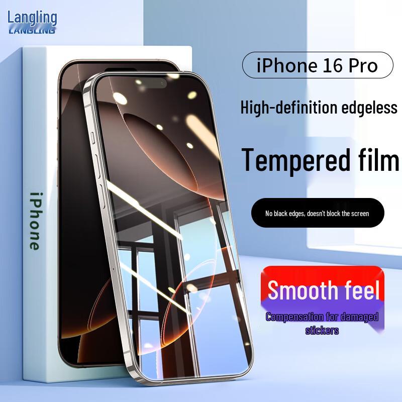 Защитные пленки премиум-класса Langling для экрана и объектива iPhone